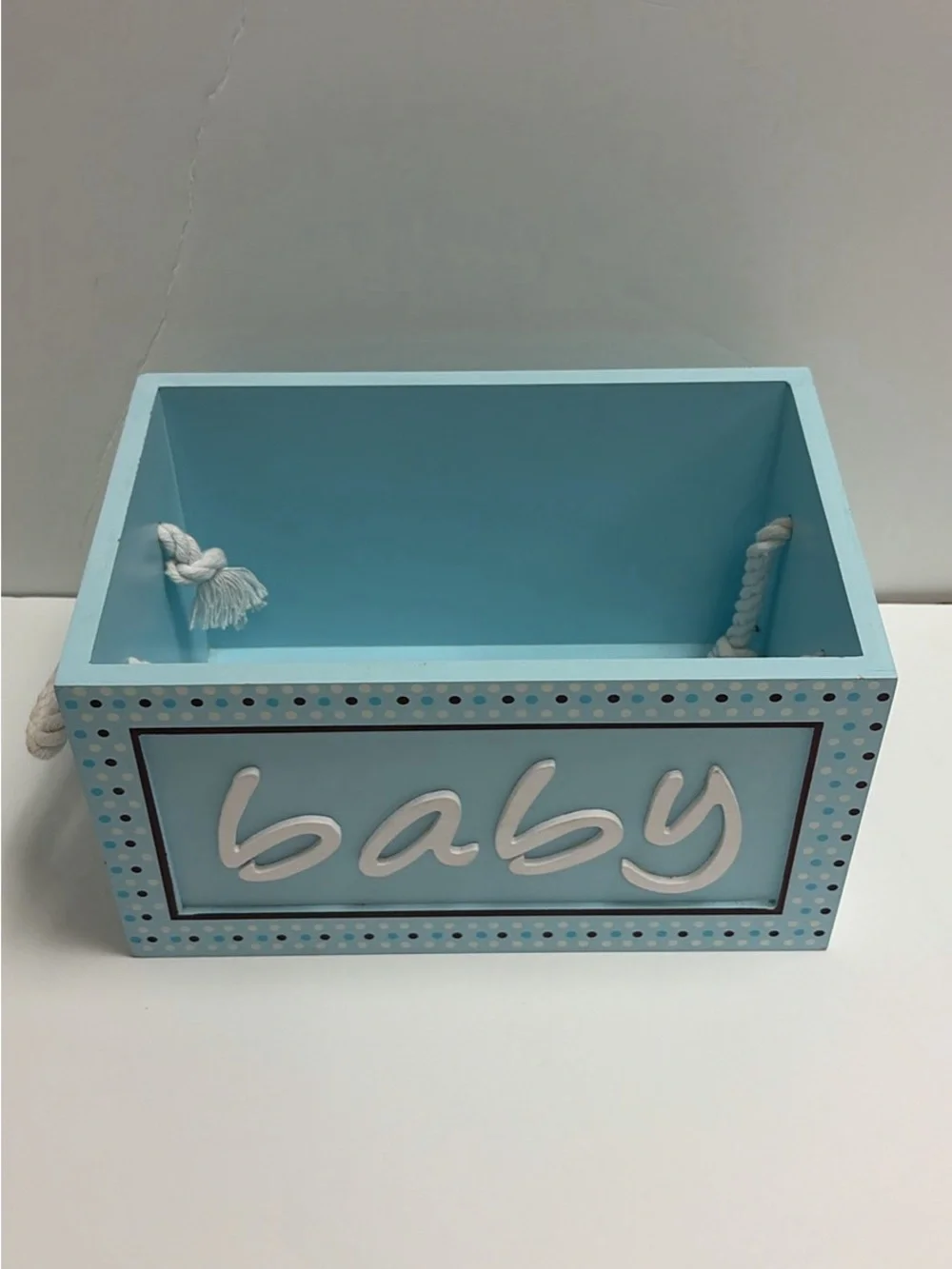Baby Blue Decorative Storage Boxes - Brand